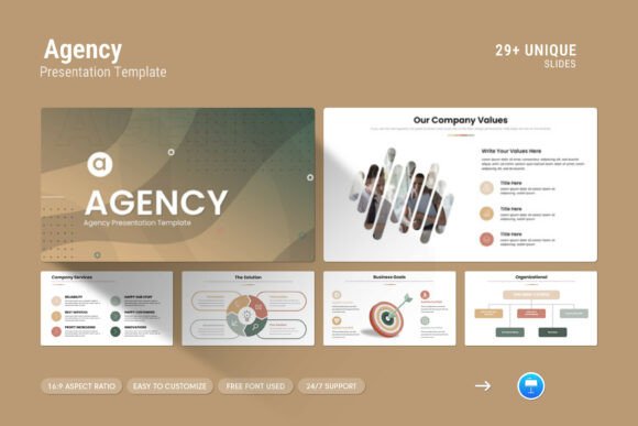 Agency Keynote Presentation Template