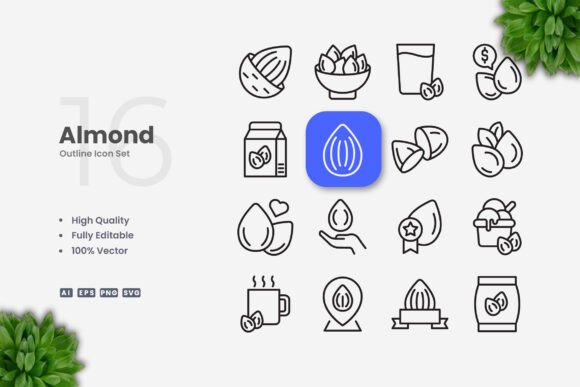 Almond Icons: Strategic Design for Modern Visual Communication