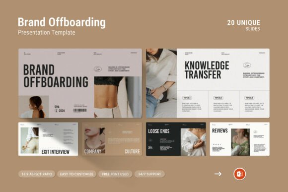 Brand Offboarding PowerPoint Template