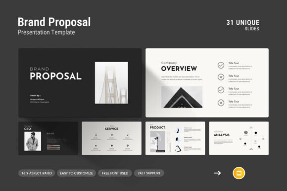 Brand Proposal Google Slides Template: Elevate Your Professional Presentation