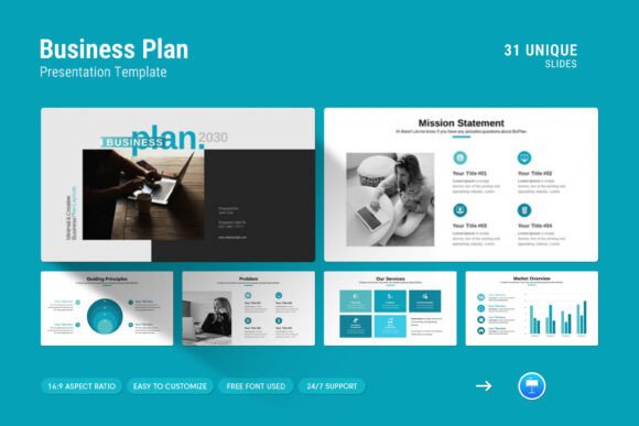 Business Plan Keynote Template: A Professional and Versatile Tool for Business Presentations