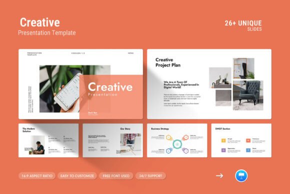 Creative Presentation Keynote Template: Elevate Your Professional Presentations