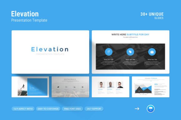Elevation Keynote Presentation Template