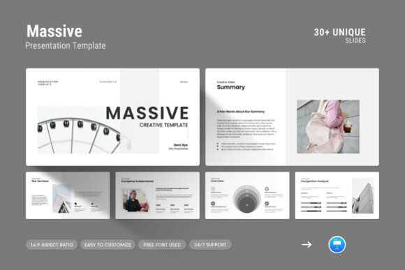 Massive Creative Keynote Template