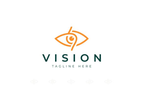 Revitalize Your Corporate Image with the Abstract Eye or Vision Sign Symbol Logo