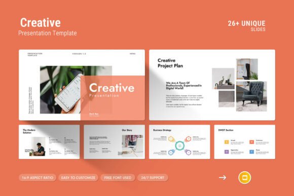 Revolutionize Your Business Presentations with Creative Presentation Google Slides Template
