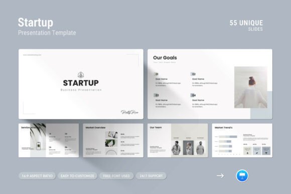Startup Keynote Presentation Template